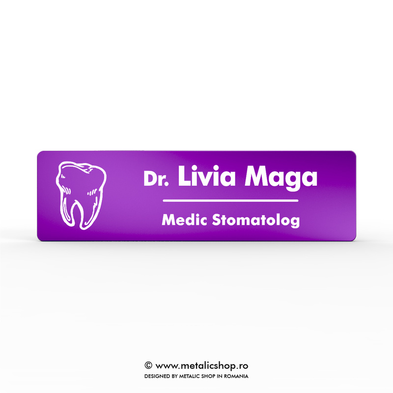 Ecuson metalic "Medici"