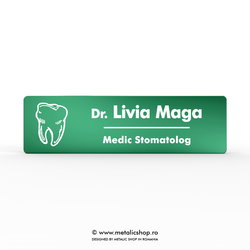 Ecuson metalic "Medici"