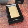 Bricheta Zippo personalizata auriu periat (lucios)