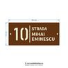 Numar de casa Eminescu