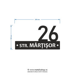 Numar de casa Arghezi