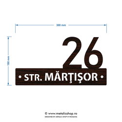 Numar de casa Arghezi