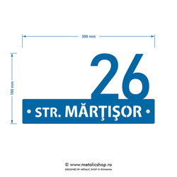 Numar de casa Arghezi