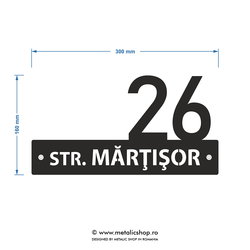 Numar de casa Arghezi