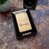 Bricheta Zippo personalizata auriu periat (lucios)