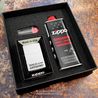 Set cadou Bricheta Zippo Chrome