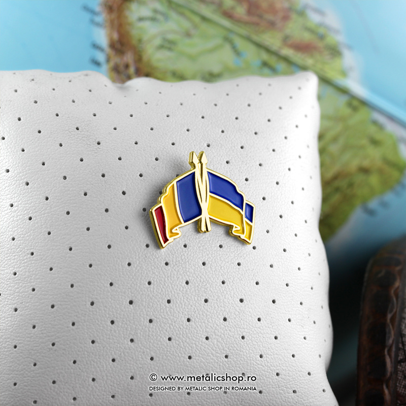 Insigna Romania - Ucraina
