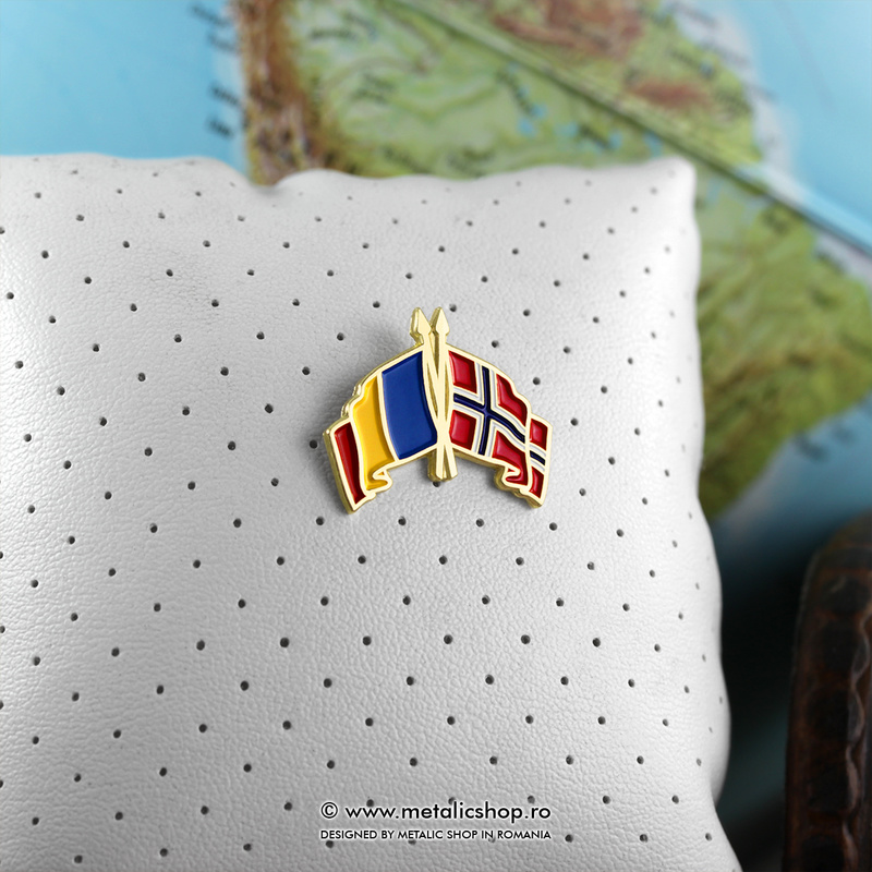Insigna Romania - Norvegia