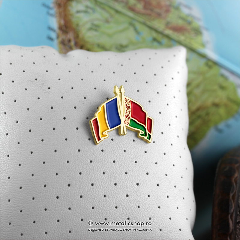 Insigna Romania - Belarus