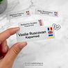 Ecuson metalic personalizat color