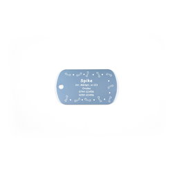 Medalion Dog-Tag personalizat