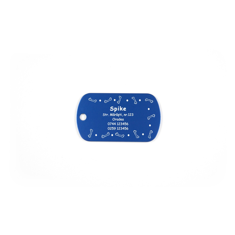 Medalion Dog-Tag personalizat