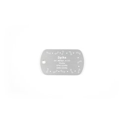 Medalion Dog-Tag personalizat