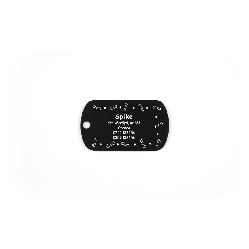 Medalion Dog-Tag personalizat