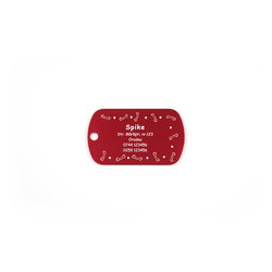 Medalion Dog-Tag personalizat