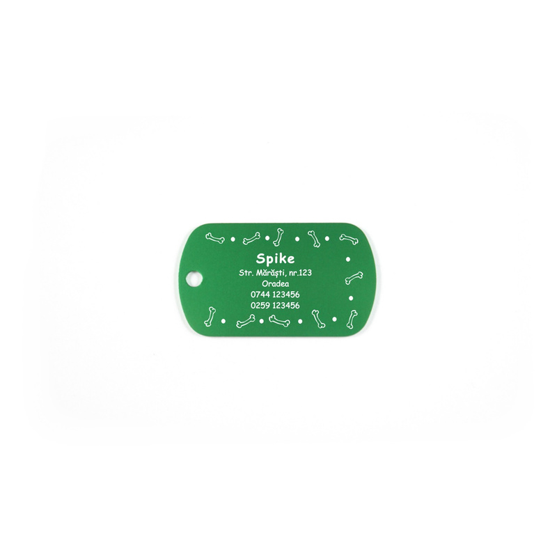 Medalion Dog-Tag personalizat