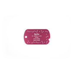 Medalion crestat Dog-Tag personalizat