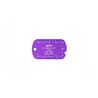 Medalion crestat Dog-Tag personalizat
