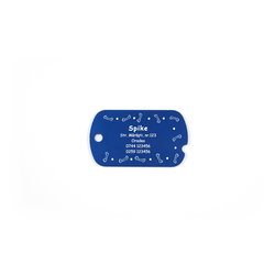 Medalion crestat Dog-Tag personalizat