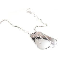 Set medalion militar inox lucios